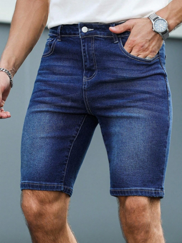 Levis Jeans 501 - Heren Slim Straight Fit gewassen denim