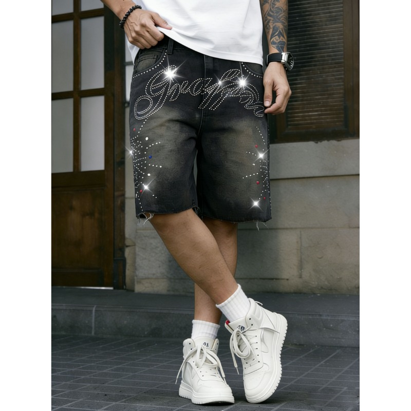 Amerikaanse streetwear heren n - Shorts Denim Frayed recensie en prijs