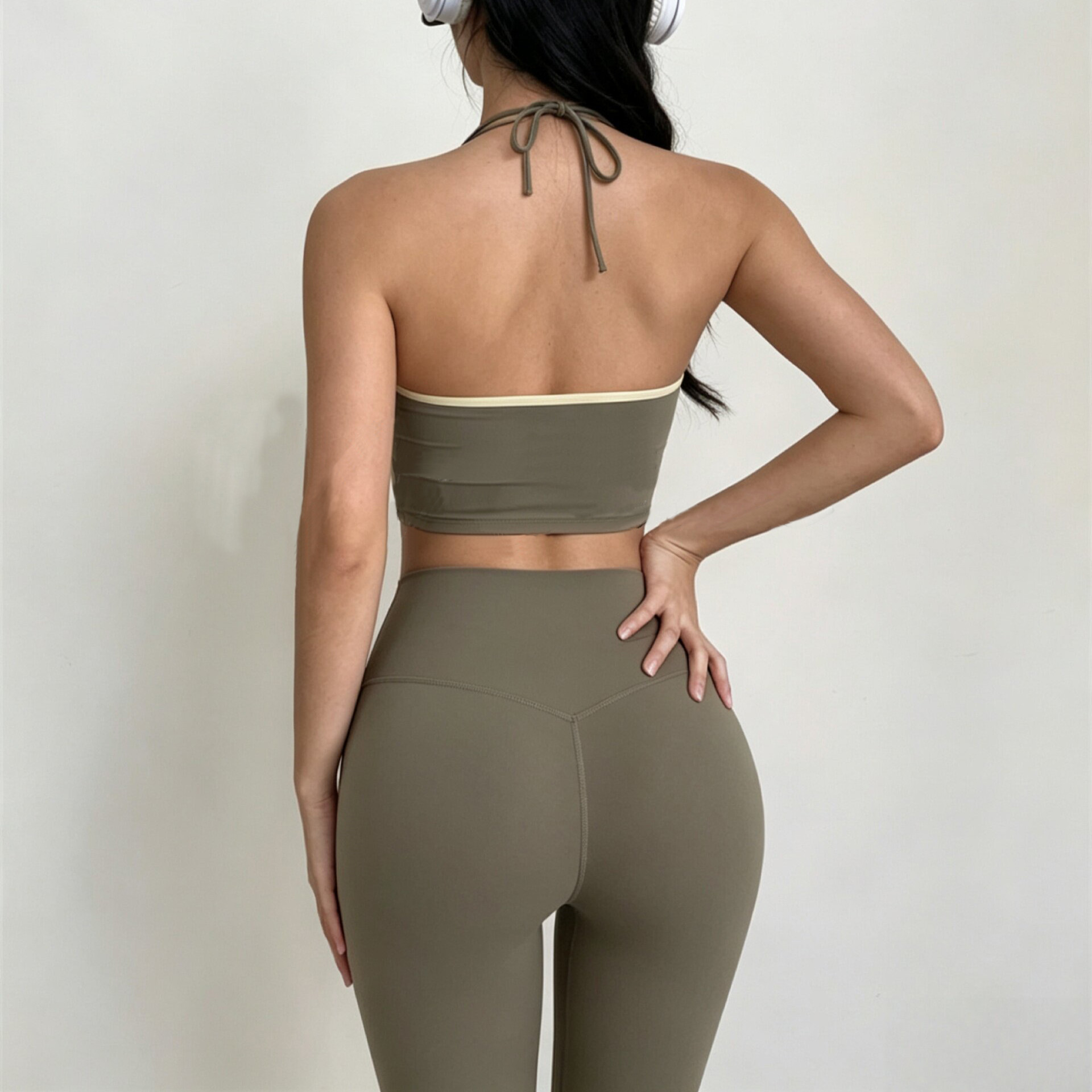 Hangende Halter Top Dames Spor - Bralette Triangle Set recensie en prijs
