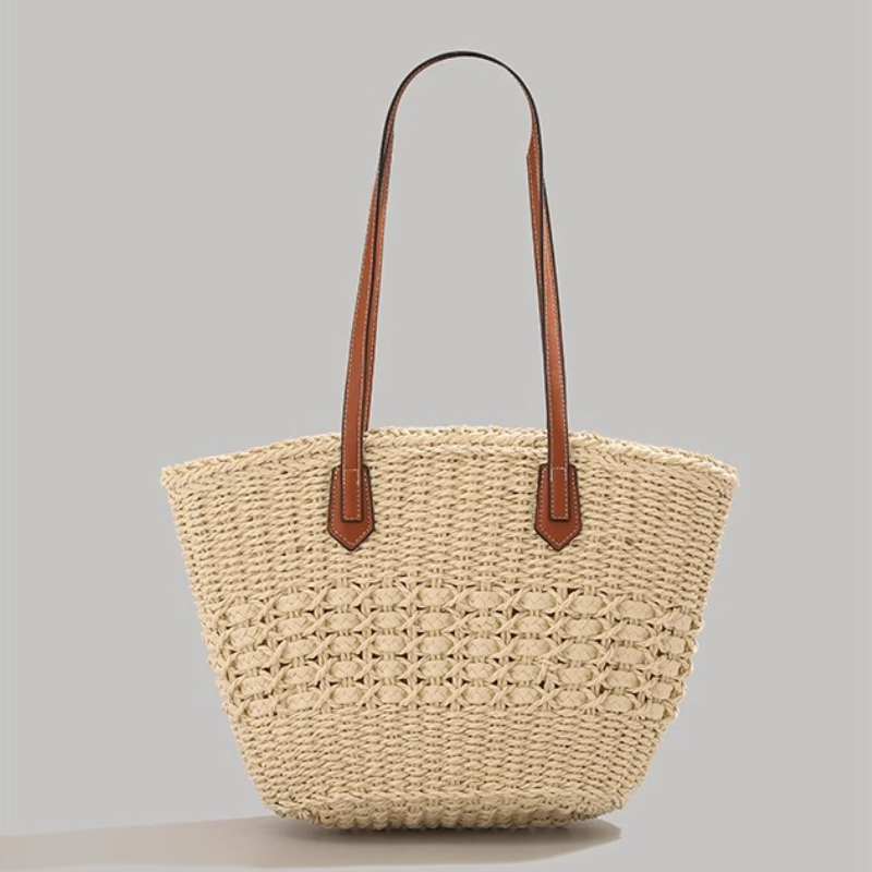 Extra grote opvouwbare stro-ta - Tote Bag Beach recensie en prijs