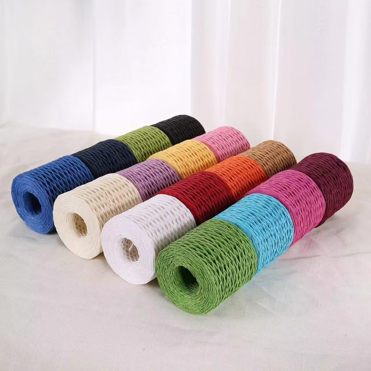 190g Raffia-garen, stropapierg - Crochet Bag Raffia recensie en prijs