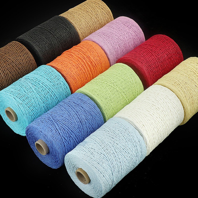 150g Effen 2-draads Raffia Gar - Crochet Bag Raffia recensie en prijs