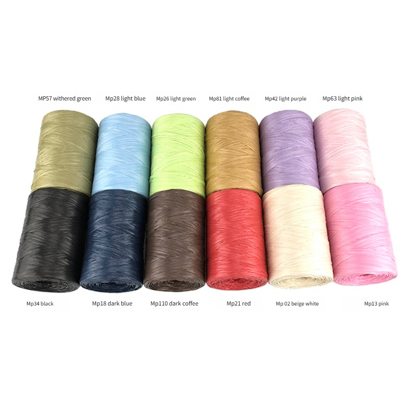 100 g/stks Platte Raffia Papie - Crochet Bag Raffia recensie en prijs